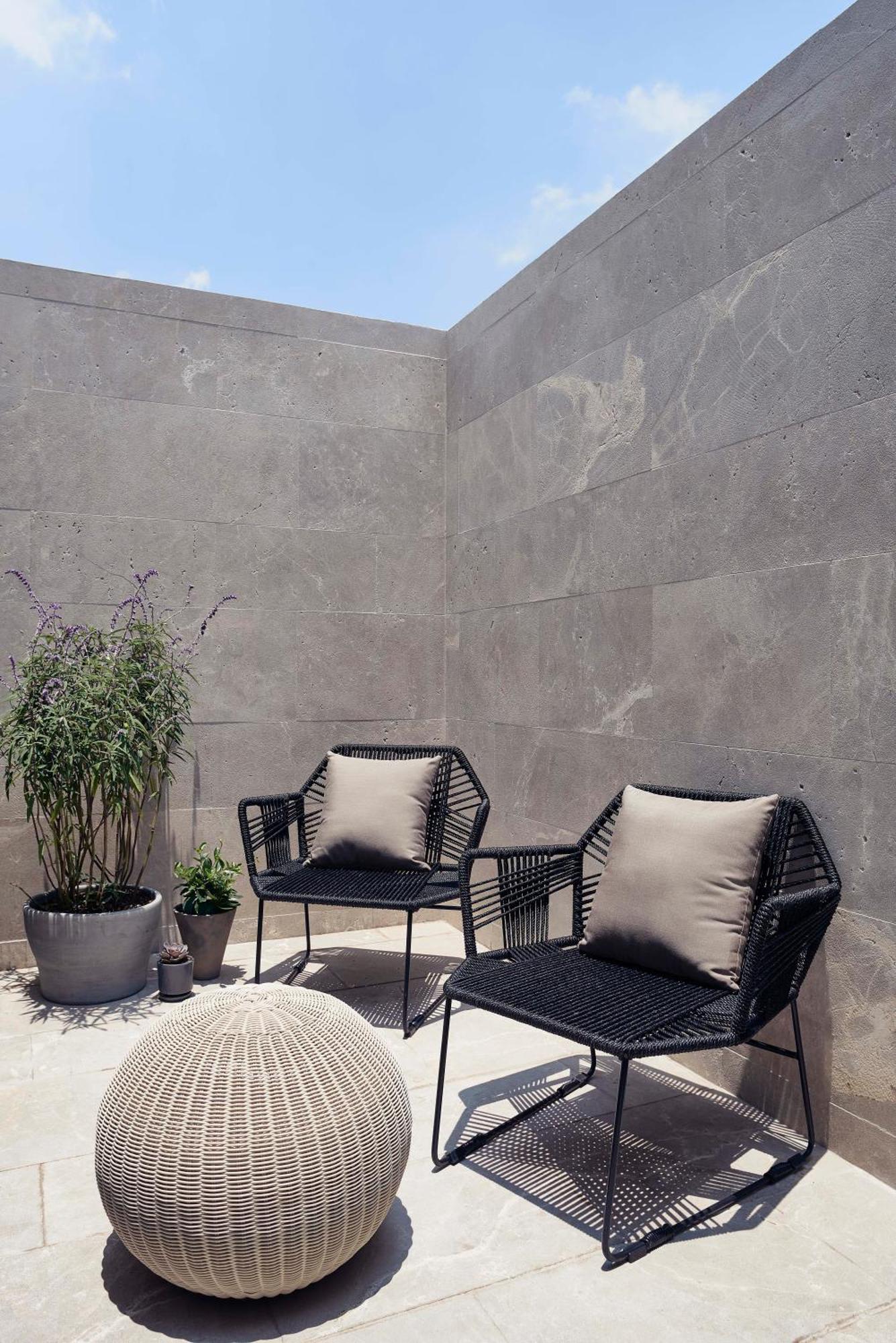 Estudio con terraza